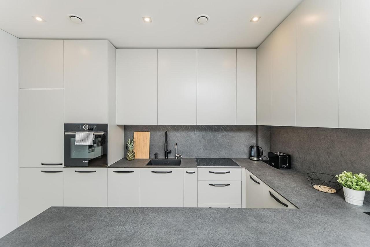 Lovely Apartment With Private Terrace By Urban Rent Kaunas Dış mekan fotoğraf